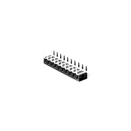 Te Connectivity Board Connector, 9 Contact(S), 1 Row(S), Female, Right Angle, 0.156 Inch Pitch, Solder Terminal,  87987-9